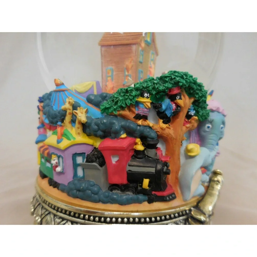 Disney Dumbo Master Of Animation Snow Globe Ward Kimball Turning Rare HTF